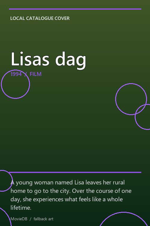 Lisas dag poster