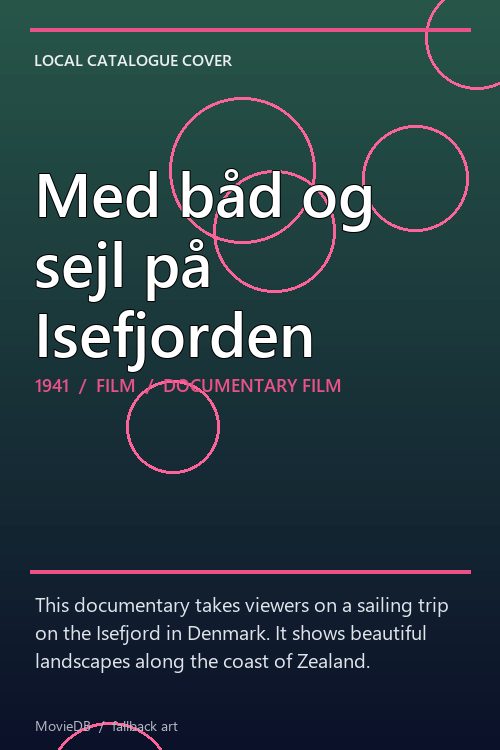 Med båd og sejl på Isefjorden poster