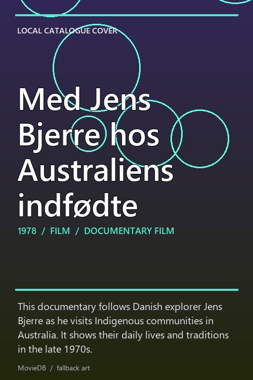Med Jens Bjerre hos Australiens indfødte poster
