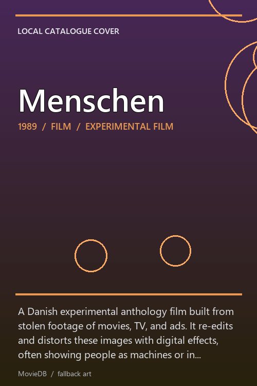 Menschen poster