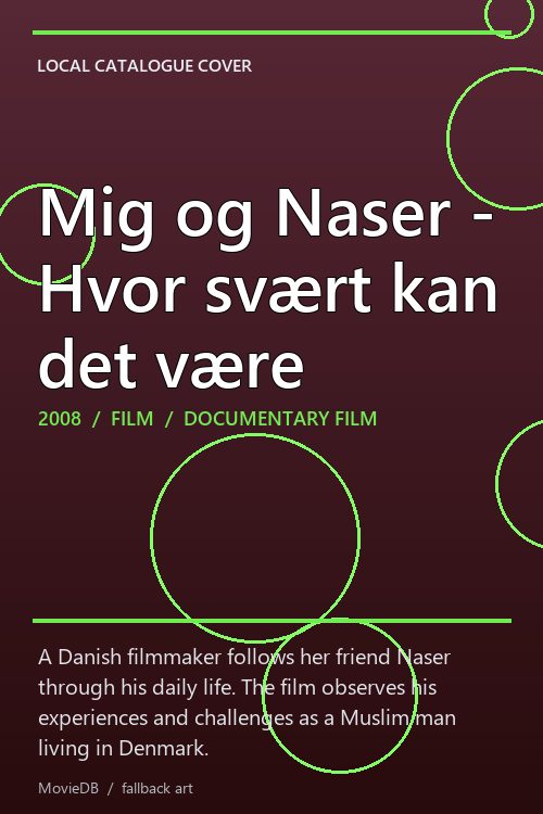 Mig og Naser - Hvor svært kan det være poster