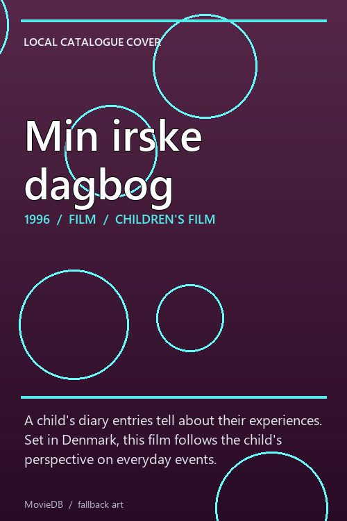 Min irske dagbog poster
