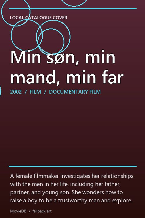 Min søn, min mand, min far poster