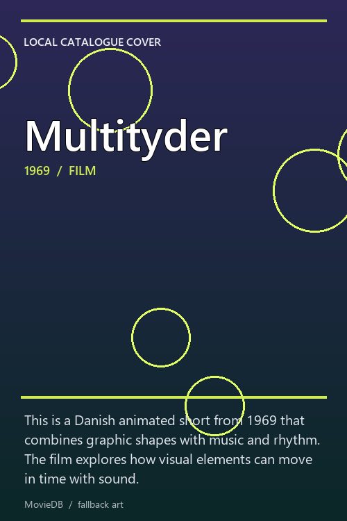 Multityder poster