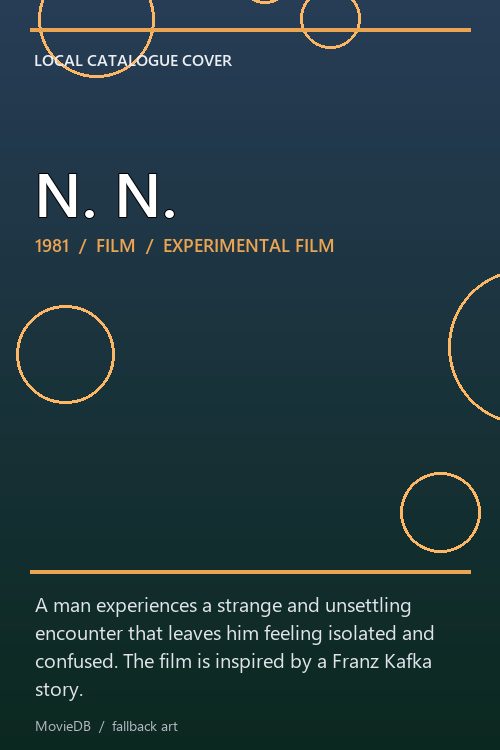 N. N. poster