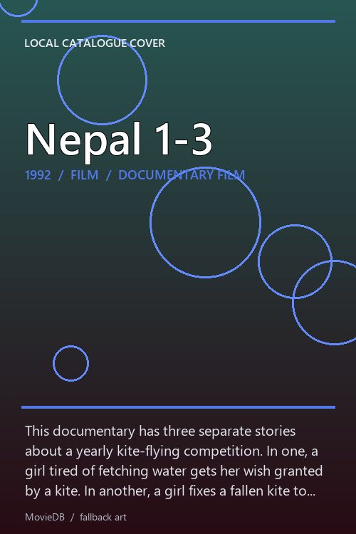 Nepal 1-3 poster