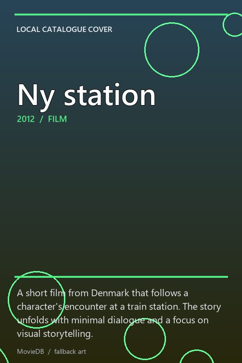 Ny station poster