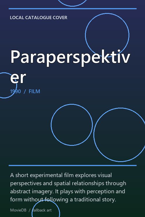 Paraperspektiver poster