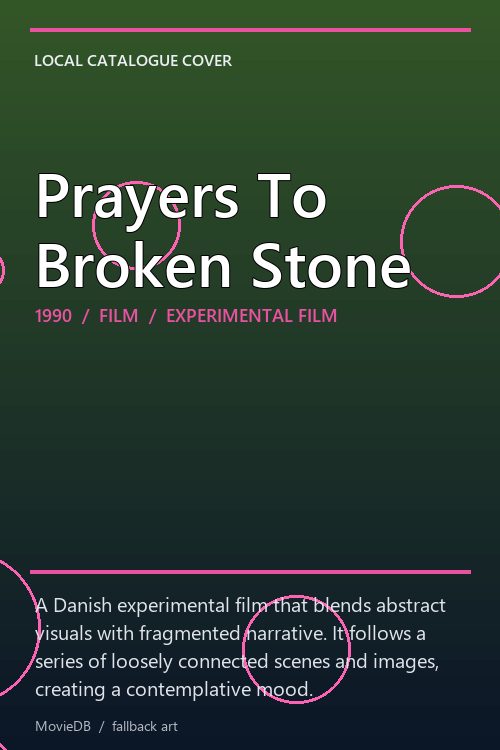 Prayers To Broken Stone poster