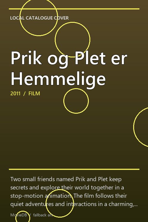 Prik og Plet er Hemmelige poster