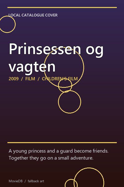 Prinsessen og vagten poster
