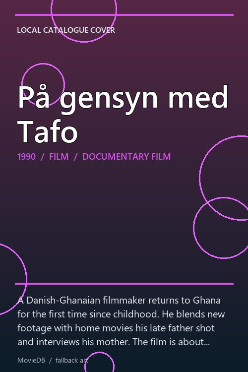 På gensyn med Tafo poster