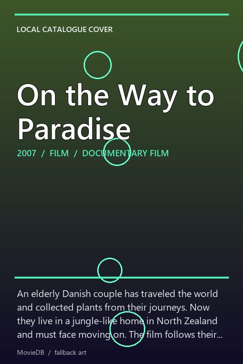 On the Way to Paradise poster
