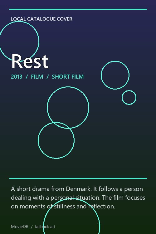 Rest poster