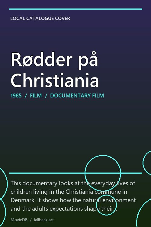 Rødder på Christiania poster