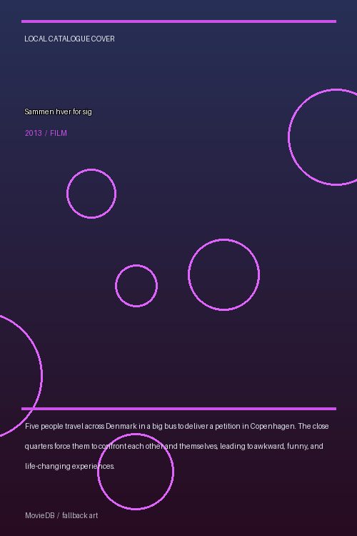 Sammen hver for sig poster