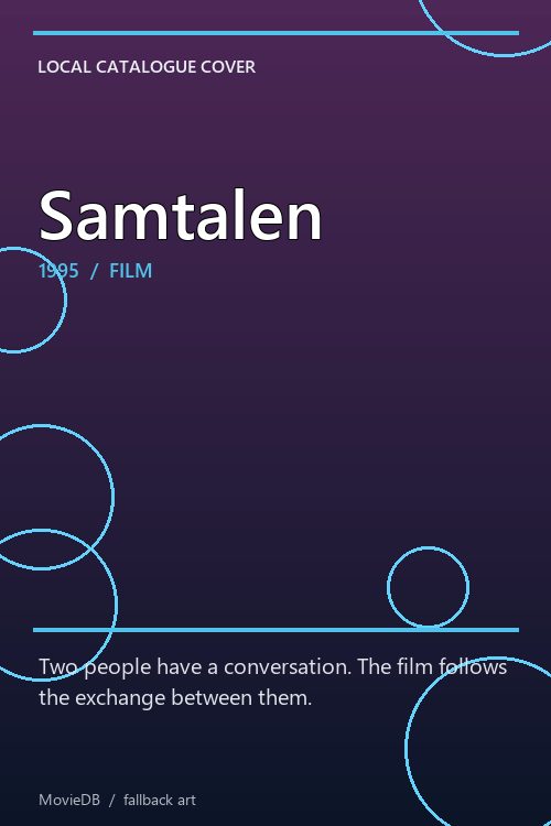 Samtalen poster