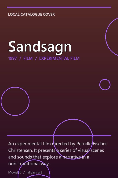Sandsagn poster