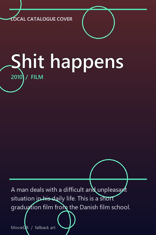 Shit happens poster