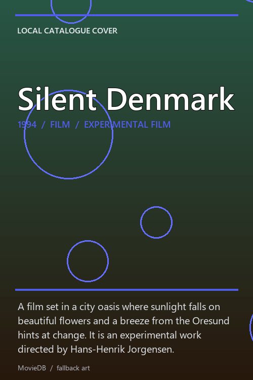 Silent Denmark poster