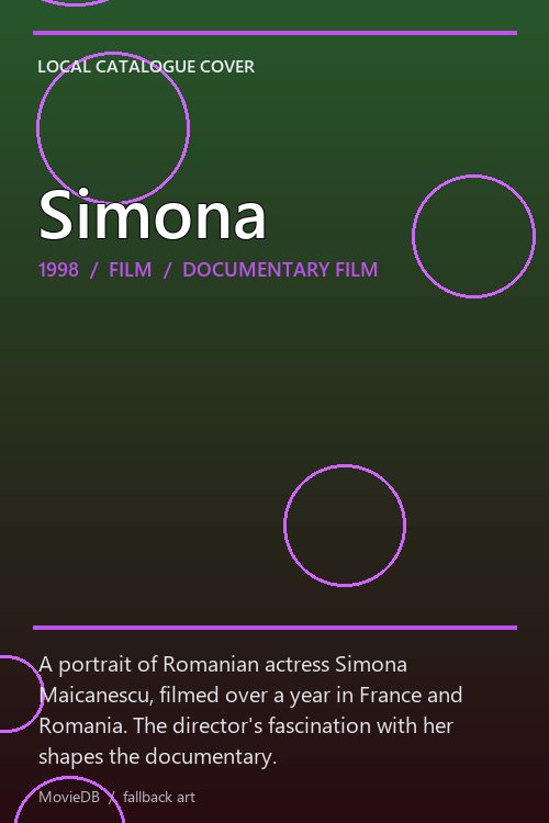 Simona poster