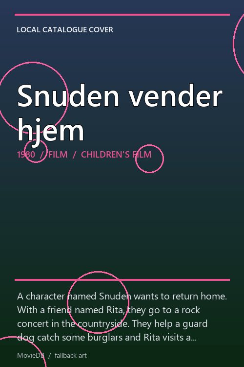 Snuden vender hjem poster