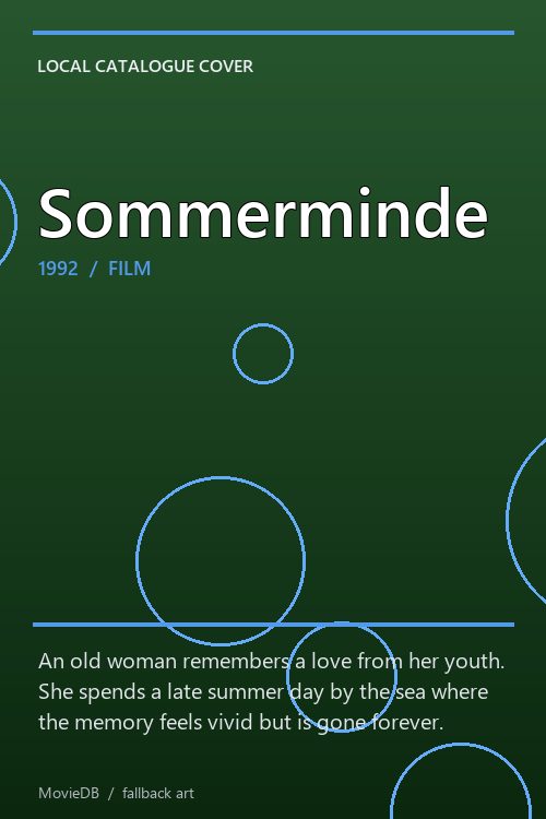 Sommerminde poster