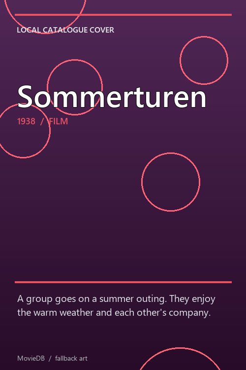 Sommerturen poster