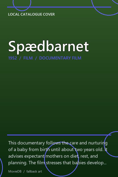 Spædbarnet poster