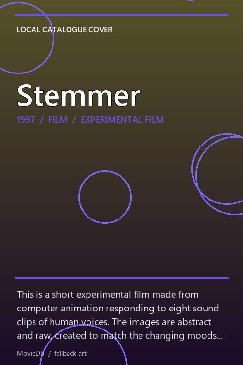 Stemmer poster