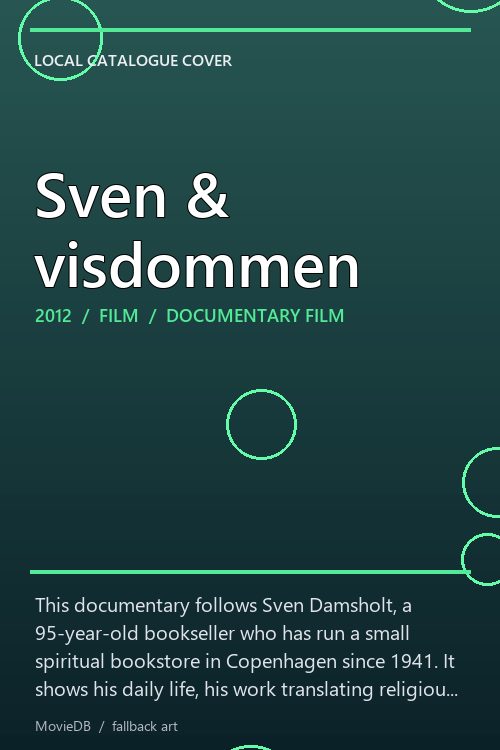 Sven & visdommen poster