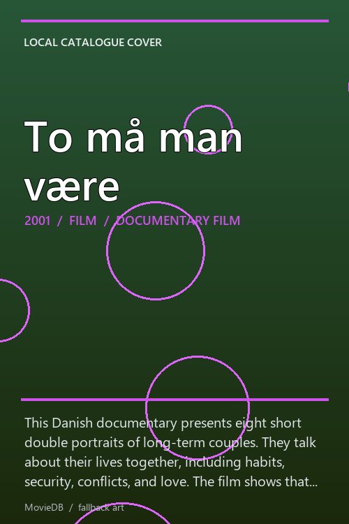 To må man være poster