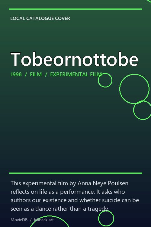Tobeornottobe poster