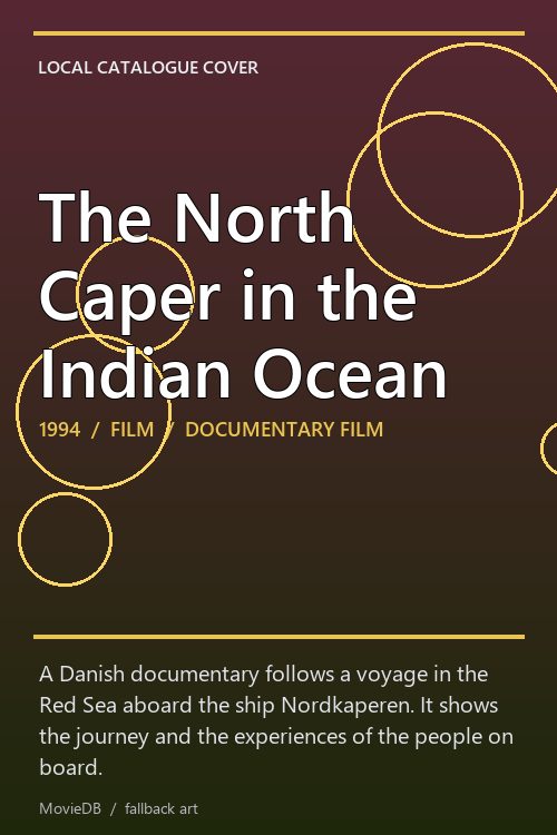 The North Caper in the Indian Ocean poster