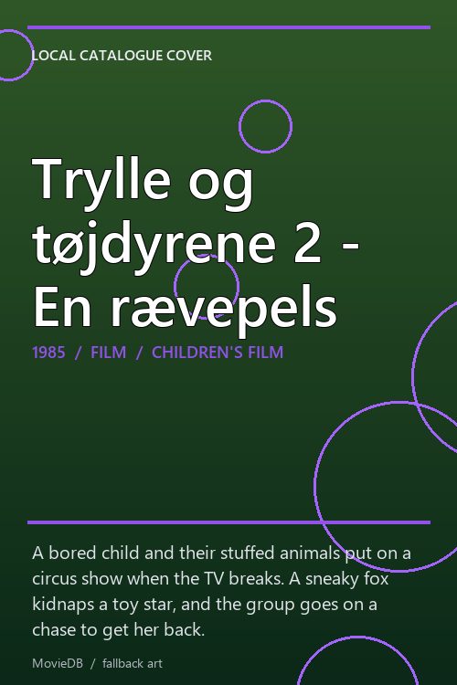 Trylle og tøjdyrene 2 - En rævepels poster