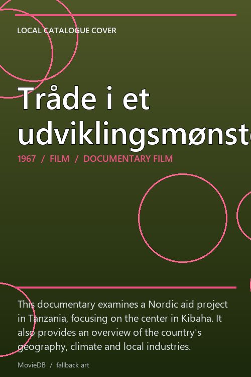Tråde i et udviklingsmønster poster