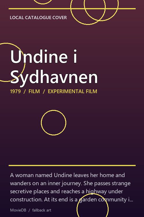 Undine i Sydhavnen poster