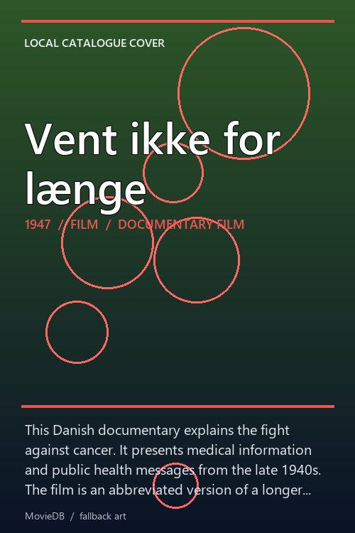 Vent ikke for længe poster