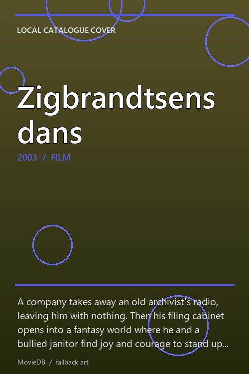 Zigbrandtsens dans poster