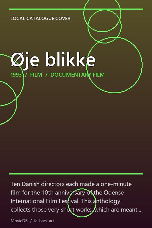 Øje blikke poster
