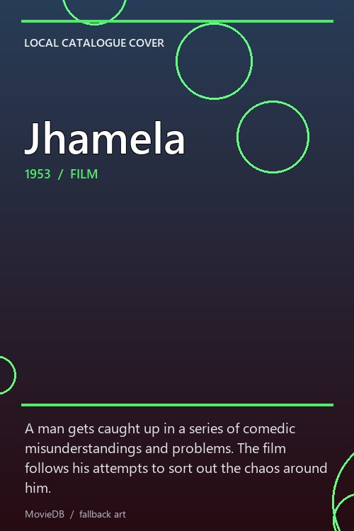 Jhamela poster
