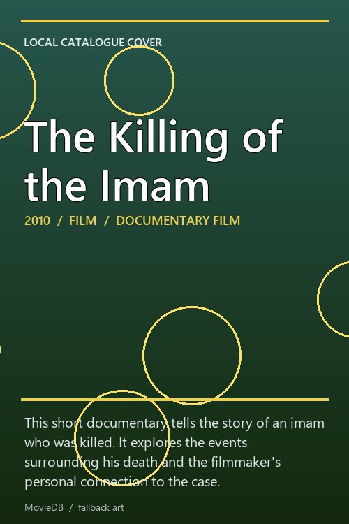 The Killing of the Imam poster