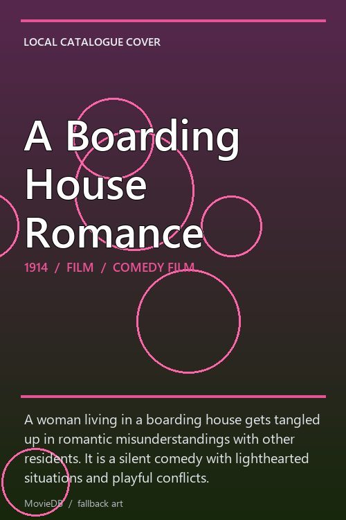 A Boarding House Romance poster