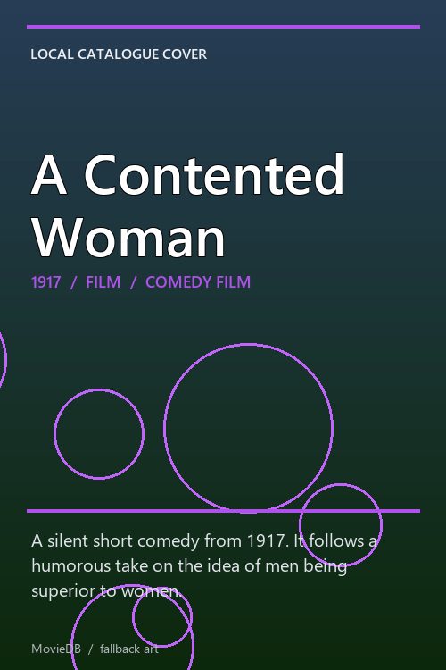 A Contented Woman poster