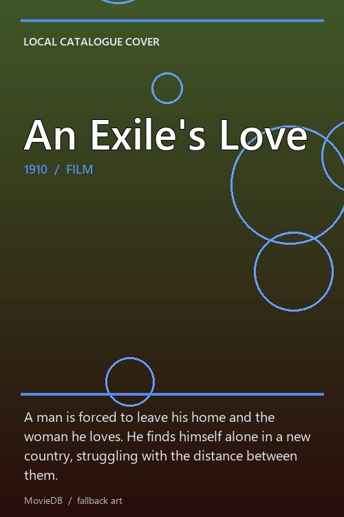 An Exile's Love poster