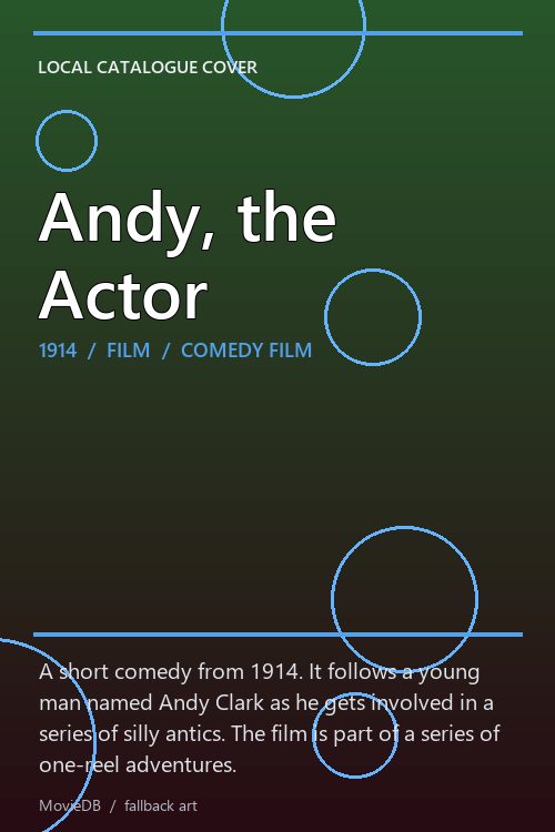 Andy, the Actor poster