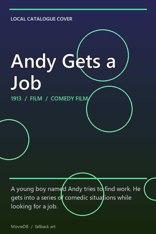 Andy Gets a Job poster