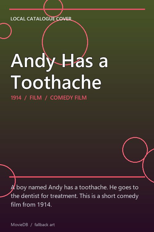 Andy Has a Toothache poster