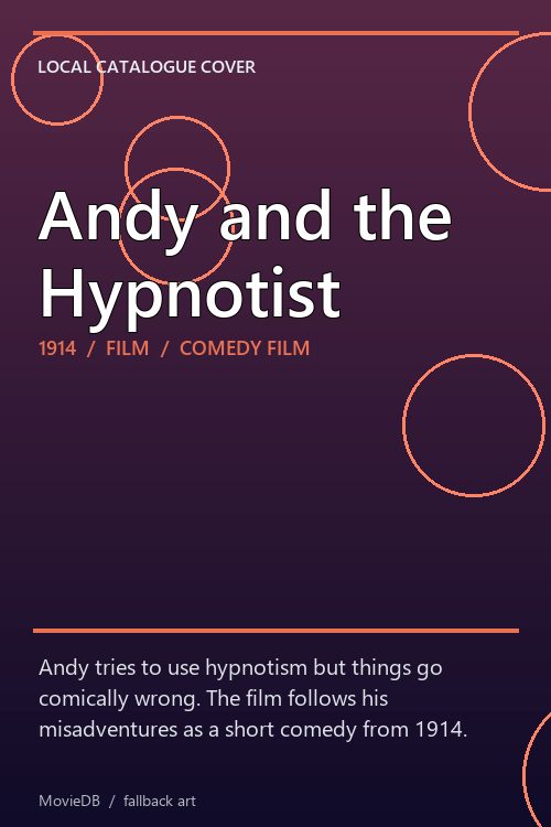 Andy and the Hypnotist poster