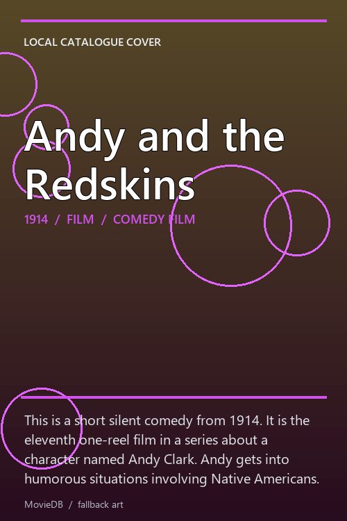Andy and the Redskins poster